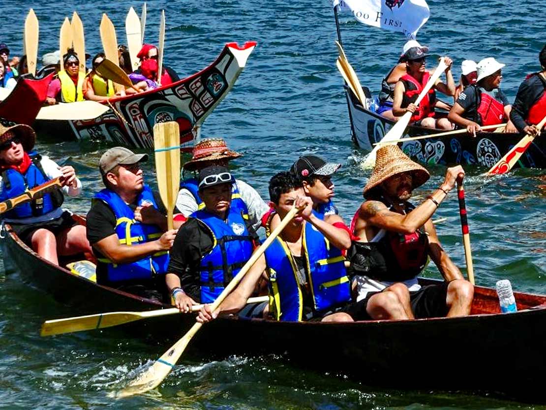 Gathering of Canoes